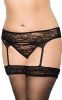 SoftLine Collection Garterbelt 3316 - Plus Size - black